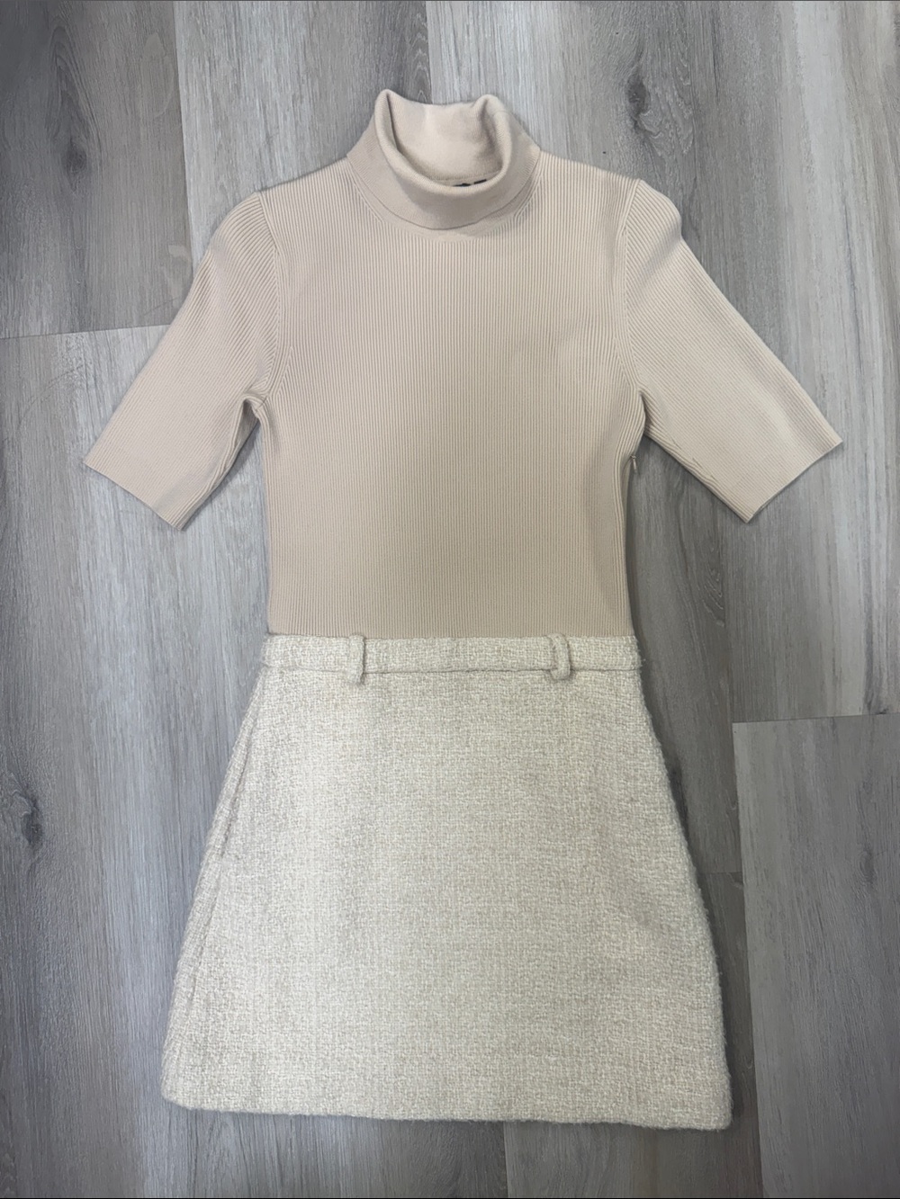 Theory Cream Dress